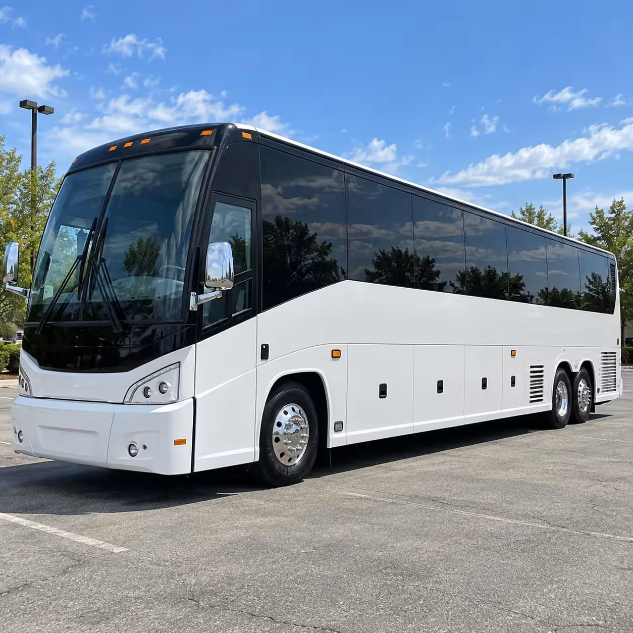 bend charter bus rentals to hayden homes amphitheater