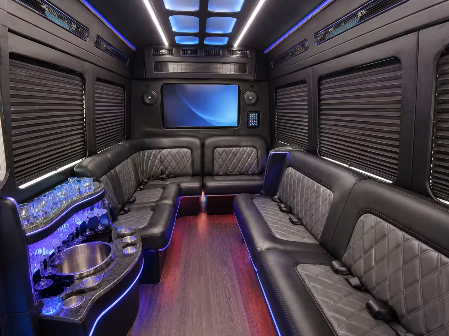 sprinter limousine inside