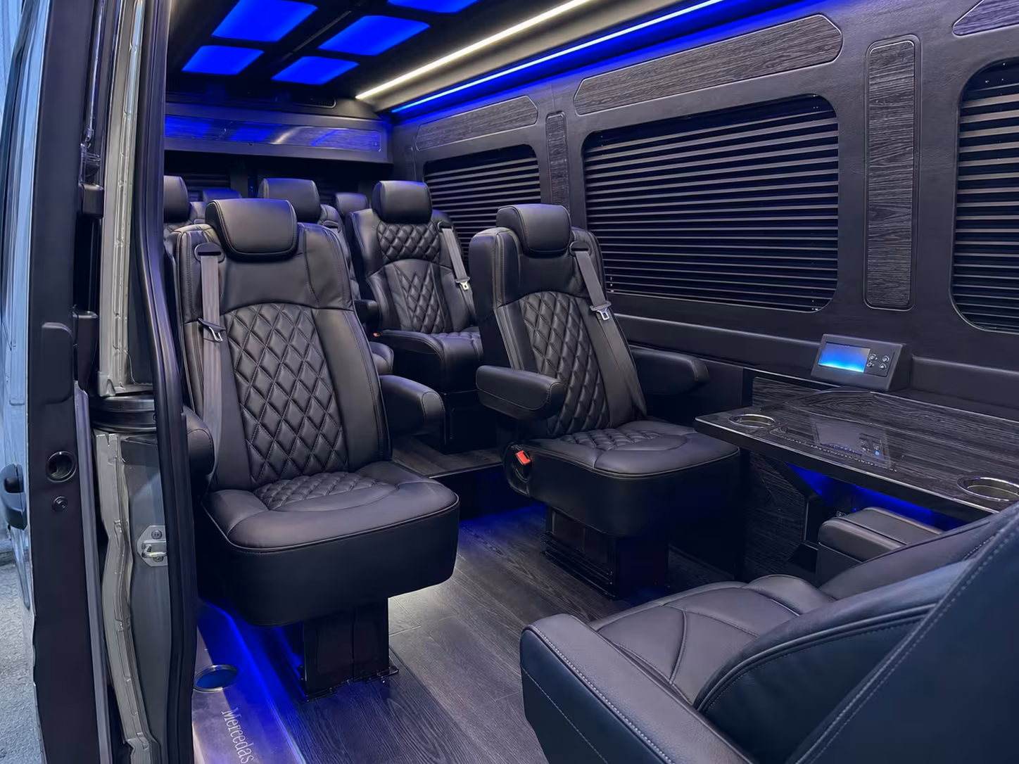sprinter van transportation for groups and events across bend