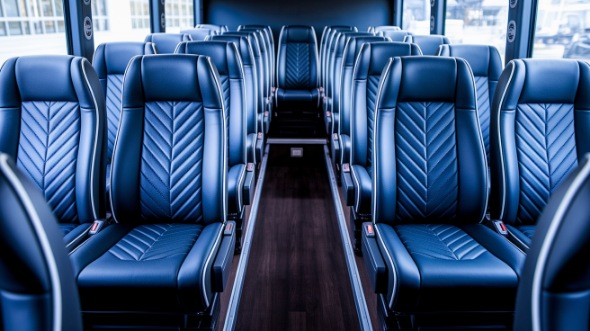 bend 15 passenger minibus inside