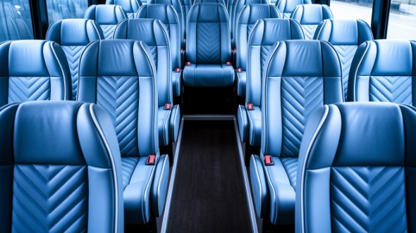 bend 15 passenger minibus interior