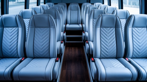 bend 30 passenger minibus inside