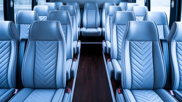 bend 35 passenger minibus inside