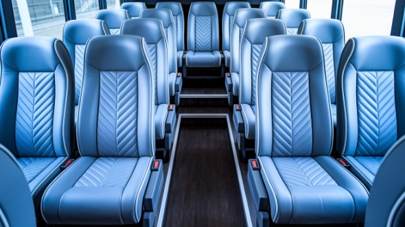 bend 35 passenger minibus interior