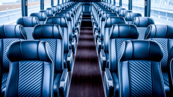 bend 50 passenger charter bus rental