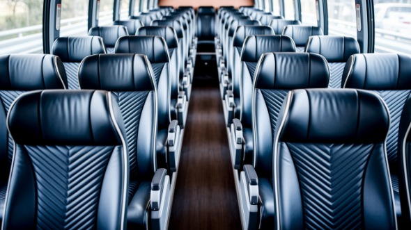 bend 54 passenger charter bus rental