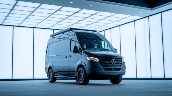 bend sprinter van with driver